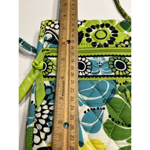 NWT - Vera Bradley Mini Hipster Crossbody Purse Shoulder Handbag Limes Up - Picture 8 of 13